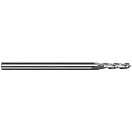 Harvey Tool End Mill for Aluminum Alloys - Ball, 1.400 mm, Finish - Machining: Uncoated 977531